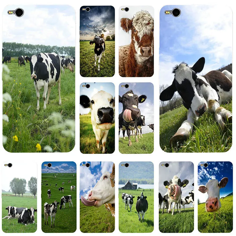 Soft TPU Phone Cases for LG G4 G5 G6 K4 K7 K8 K10 V10 V20 V30 HTC U11 M7 M8 M9 M10 A9 E9 Plus Cow On Countryside Vacation | Мобильные