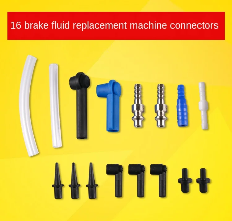 

16 шт. Замена тормозного масла аксессуары разъем резиновая головка Черный Синий Насос