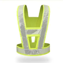 Светоотражающий Жилет Унисекс Высокая вязкость рабочая одежда для мужчин и женщин Безопасный Жилет уличная Светоотражающая одежда для бега велокросса занятия спортом