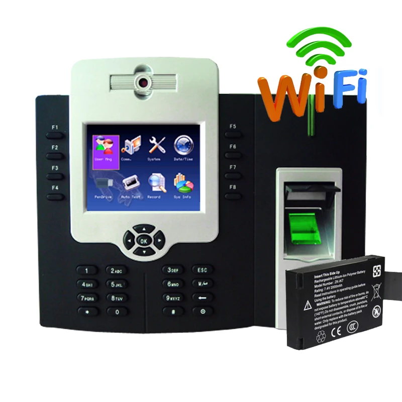 ZK iclock880H система отпечатков пальцев с камерой биометрический отпечаток пальца