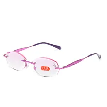 Новые блестящие алмазные очки для чтения женские анти-Blu-ray модные очки для чтения алмазные HD очки из смолы