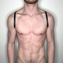 Секс-игрушки БДСМ мужской рабский жгут бондаж кожа БДСМ заклепки Эротическое белье гей взрослые игры костюмы Готический кожаный ремень Клубная одежда