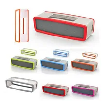 Цветной Портативный Силиконовый чехол для Bose SoundLink Mini 1 2 Sound Link I ii bluetooth-динамик Защитная крышка кожный ящик динамик s