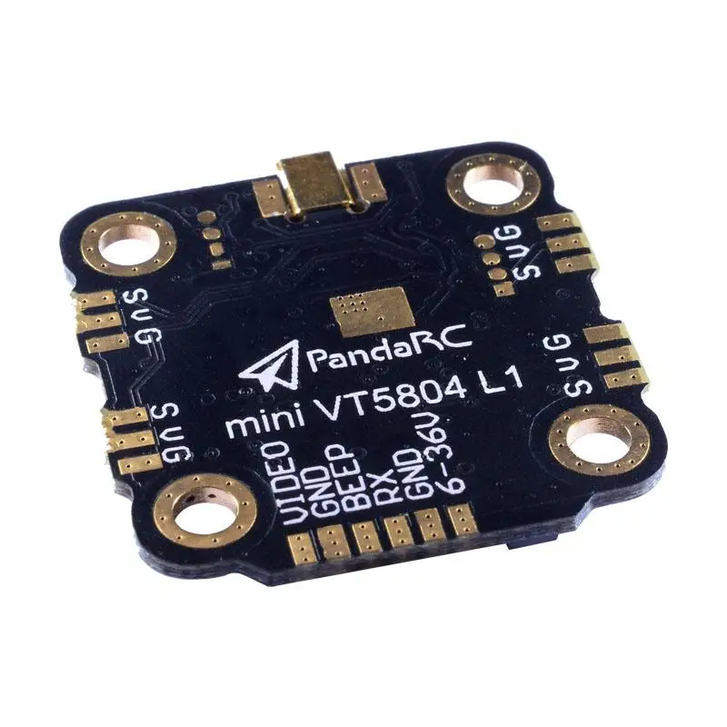 20x20 мм PandaRC мини VT5804 L1 PitMode 600 мВт переключаемый 5 8 Г 40CH Raceband на возраст от 2 до 6 лет с