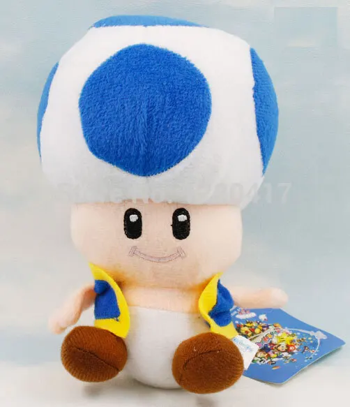 Новые 4 шт грибные Toad игрушечные животные плюшевая Детская кукла игрушки подарки на день рождения Коллекция отслеживание 7"