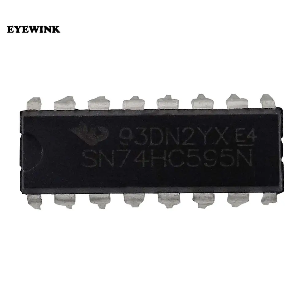 10PCS SN74HC595N 74HC595N 74HC595 DIP 16 Original TI|ti| - AliExpress