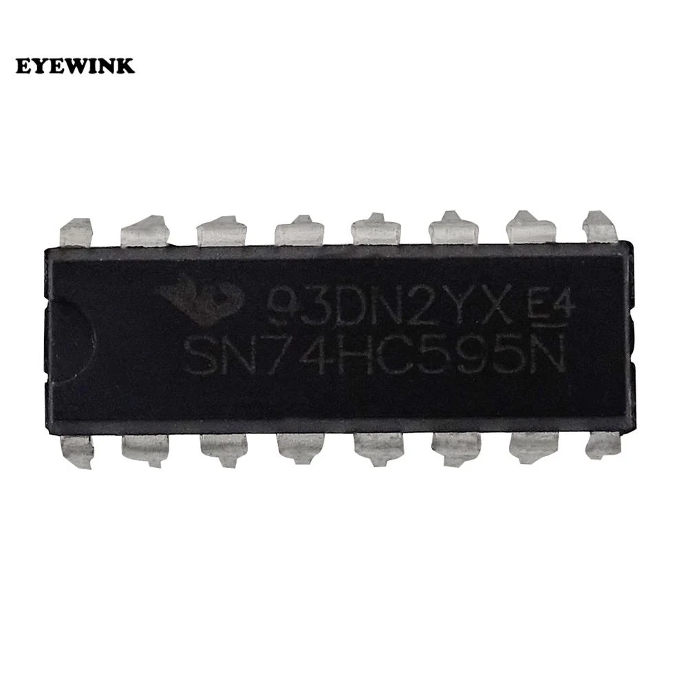 Produktbild von Yheonver 10 StüCke IC 74HC595 74HC595N SN74HC595N DIP 16 Logik Schiebe Register