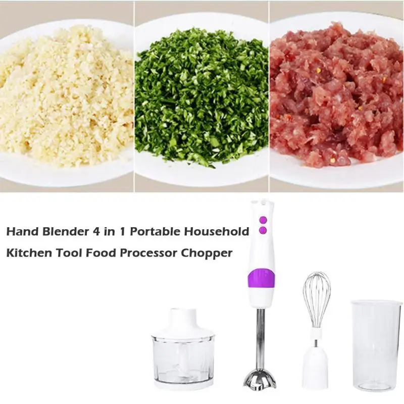 

Mini Multifunction Egg Beater Food Shredding Pressed Fruits Chopped Vegetables Wugu Processor Mixer Meat Chopper EU Plug