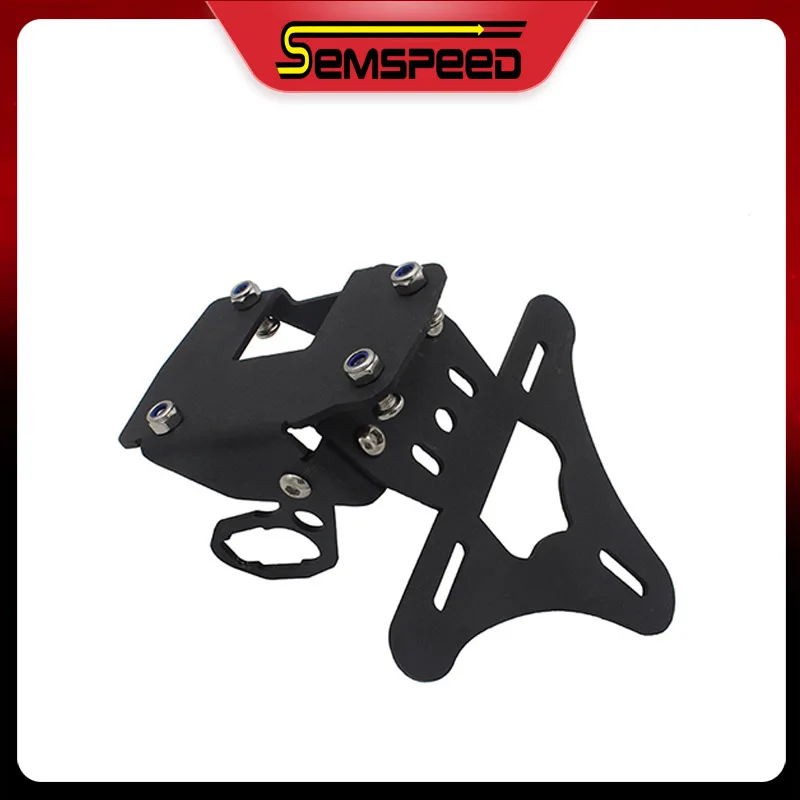 Держатель для заднего номерного знака мотоцикла Kawasaki Z900 Z 900 2017 2020 SEMSPEED CNC