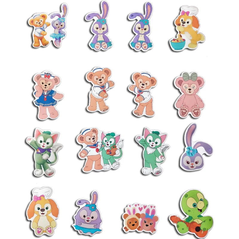 30 шт. мультфильм милый Kawaii аниме наклейка с медведем подарок DIY водонепроницаемый холодильник портфель для компьютера велосипед скейтборд стикер автомобиля s