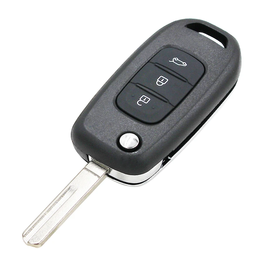 3 Buttons Flip Remote Key PCF7961 4A Chip for Renault Kadjar Captur Megane 3 2013- 433MHz CWTWB1G767 HU137 VAC102