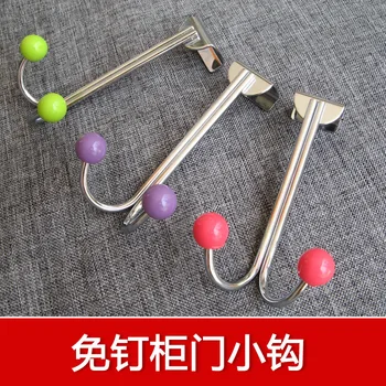 

Kitchen Cabinet Door after Hook Nailless Office Hook Computer Desk Drawer China Mobile Traceless Hook Wardrobe Hook