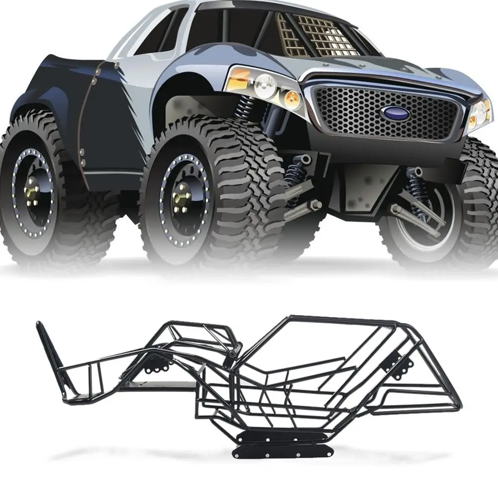 

Steel Roll Cage Frame Body Black Steel Frame Body Chassis For Axial With RCX10 1/10 RC Rock Car Crawler Climbing Truck Parts