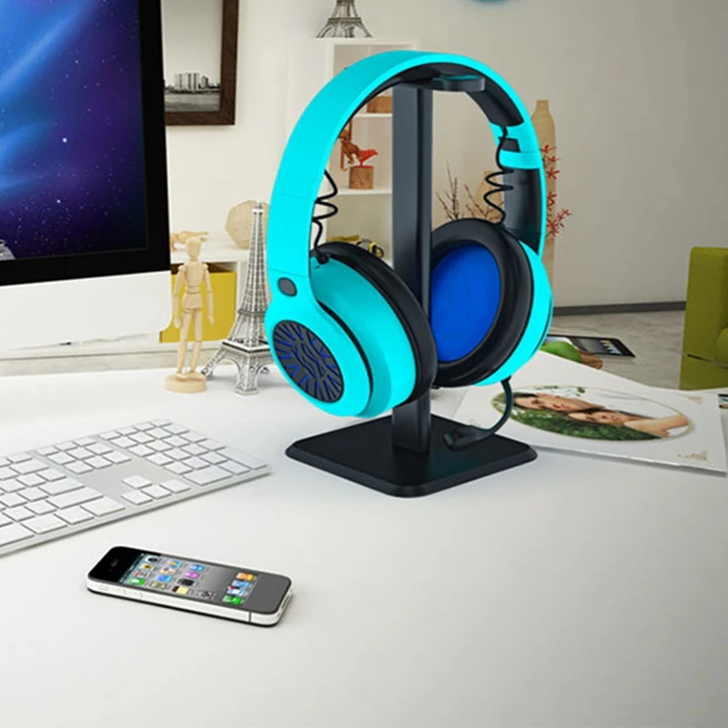 Universal Aluminum Headphone Holder Earphone Hanger Headset Desk Stand Shelf Bracket