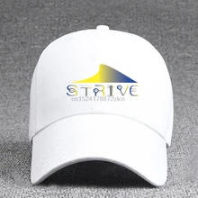 Новая бейсболка с надписью «Strive», Женская Бейсболка, Регулируемая Мужская модная кепка для папы