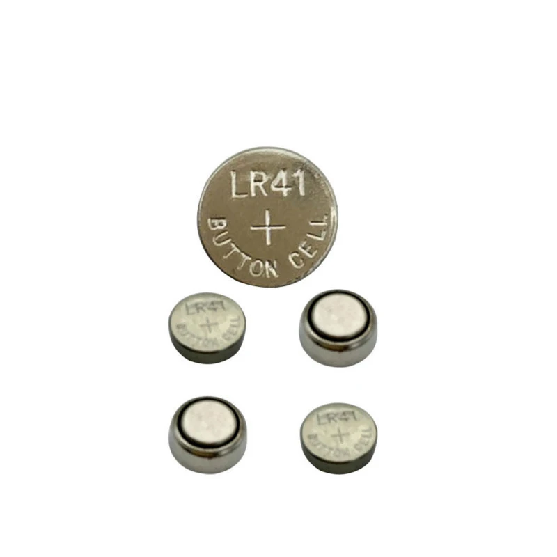 100 шт./лот LR41 AG3 щелочные батарейки 1 5 В SR41W 392 192 GP192A LR736 батареи для монет игрушка