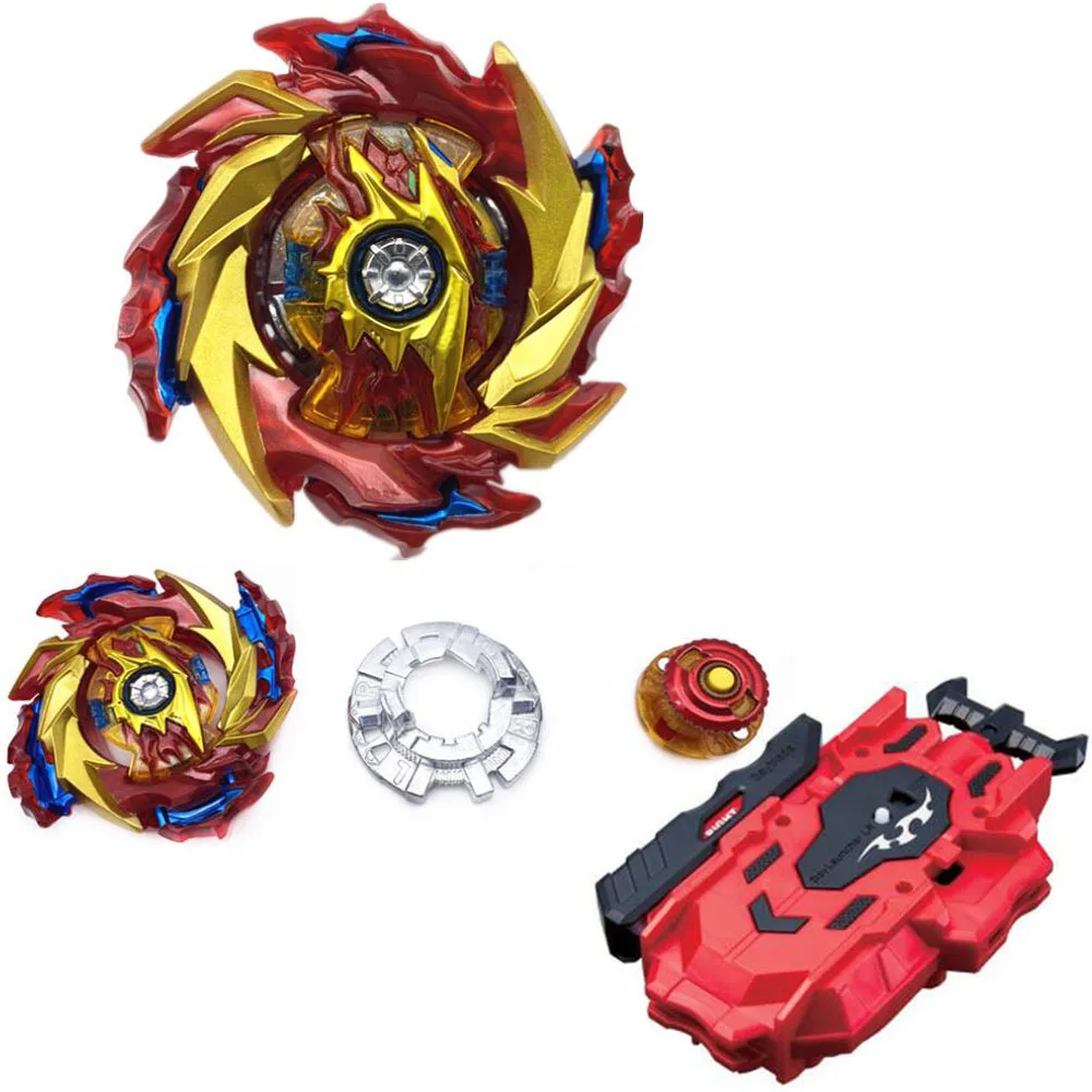 B-X toupie burst beyblade girando topo sparking com lançador B-48