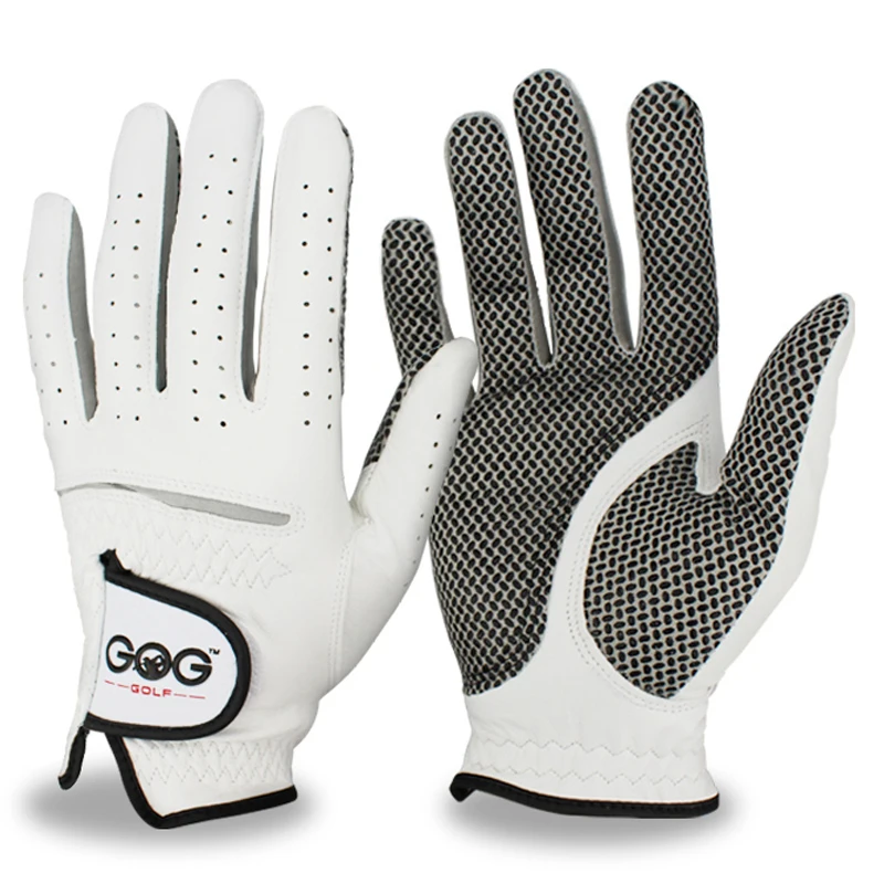 8 шт. GOG перчатки для гольфа из натуральной овечьей кожи мужские нескользящие спортивные перчатки левый и правый для гольфа мужские перчатки для гольфа мягкие дышащие