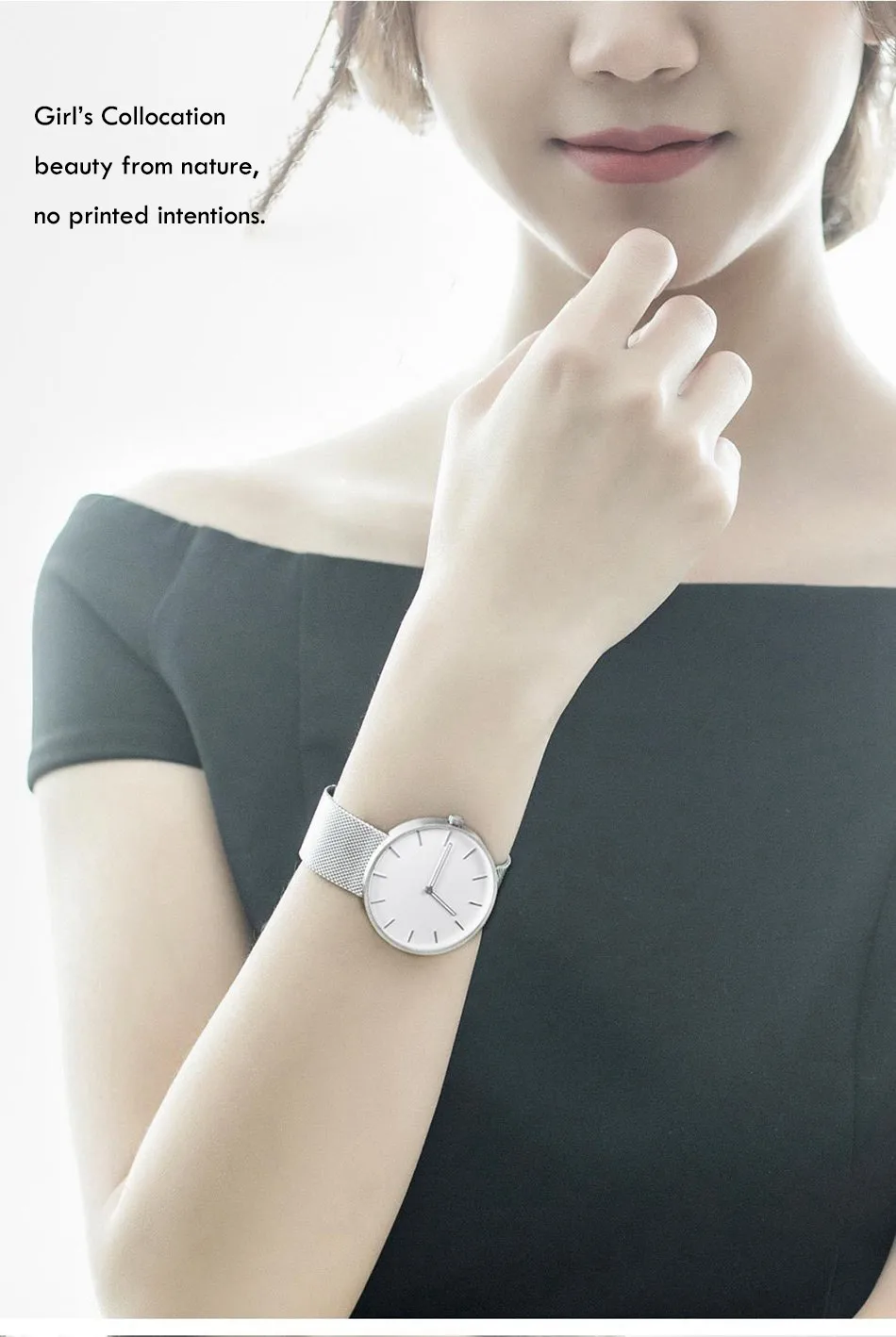 Xiaomi TwentySeventeen Stainless Quartz Couple Wristwatch Men Women Watch Waterproof Steel Strap Bracelet 3ATM Gift For Lover (12)