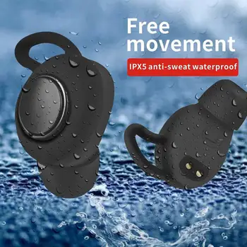 

A13 TWS Bluetooth 5.0 Stereo Earphone Wireless Waterproof Noise Reduction Earbuds In Ear Headset One Drag Two Functions