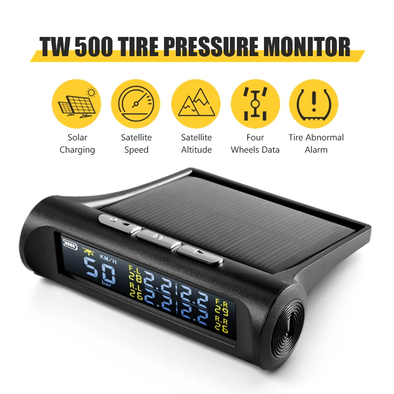 Universal GPS Speedometer Auto Tire pressure Sensor Tpms On-board computer Hud 2 in 1 Headup Display Solar Energy Car Electronic Universal GPS Speedometer Auto Tire pressure Sensor Tpms On-board computer Hud 2 in 1 Headup Display Solar Energy Car Electronic