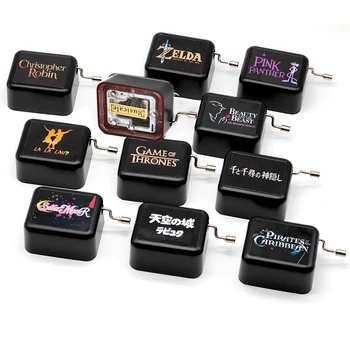 

New Spirited Away Hand Crank Music Box Game Thrones Theme Zelda Christmas Gift Birthday Gift