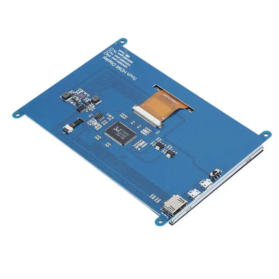 7 дюймовый 1024*600 HDMI TFT монитор ЖК дисплей сенсорный экран Ips полный угол обзора для