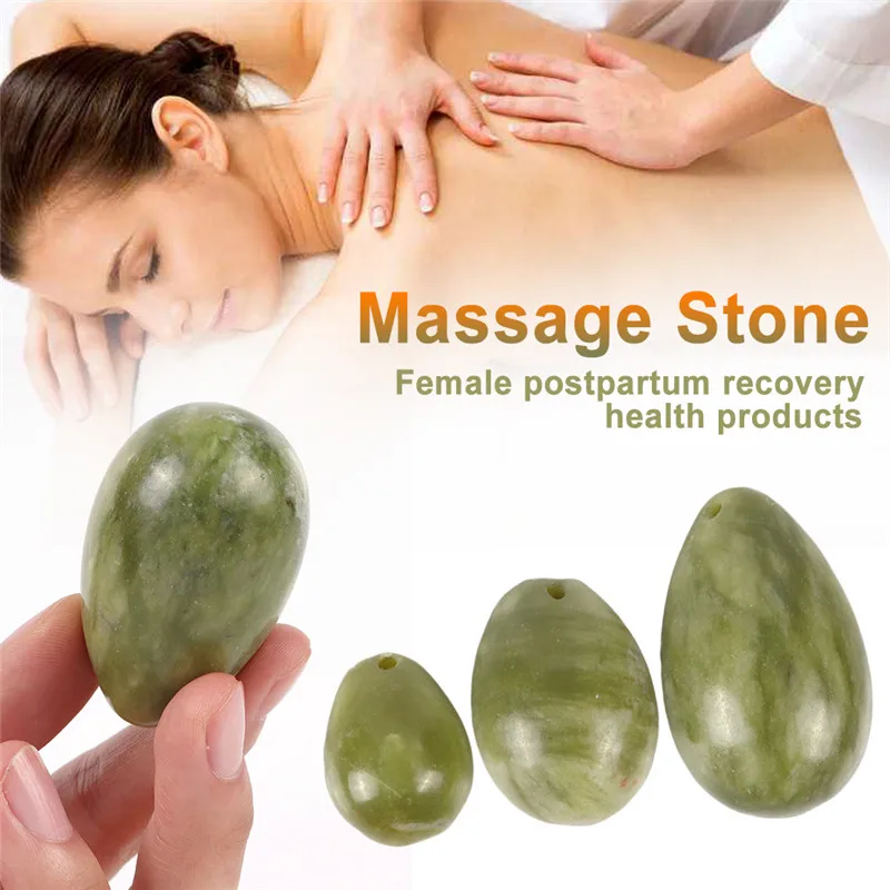 3 шт./компл. Yoni яйцо Кегель упражнения нефритовые яйца розовый кварц вагинальные