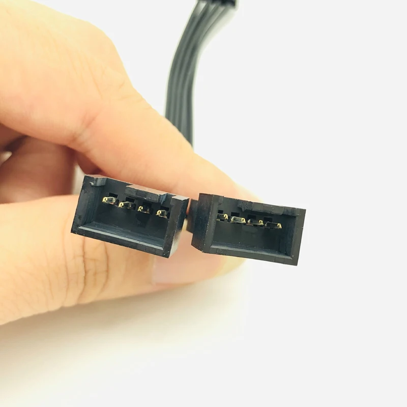 4Pin вентилятор кабель PWM отклонения в размерах на 1 2 материнская плата 4 контактный