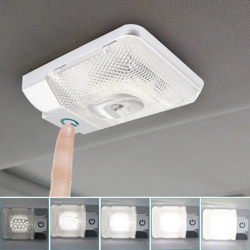 1 шт. DC 12 В светодиодный потолочный купольный светильник RV для внутреннего освещения трейлер Кемпер RV светильник s для кемпера RV аксессуары для интерьера