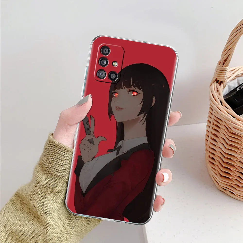 Soft Case for Samsung Galaxy A51 A71 M31 A42 5G A21s A41 M51 A31 M31s Cover Phone Back Shell Capa Kakegurui Jabami Girl Anime Soft Case for Samsung Galaxy A51 A71 M31 A42 5G A21s A41 M51 A31 M31s Cover Phone Back Shell Capa Kakegurui Jabami Girl Anime