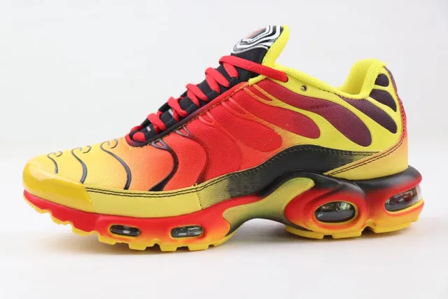 mens red tns