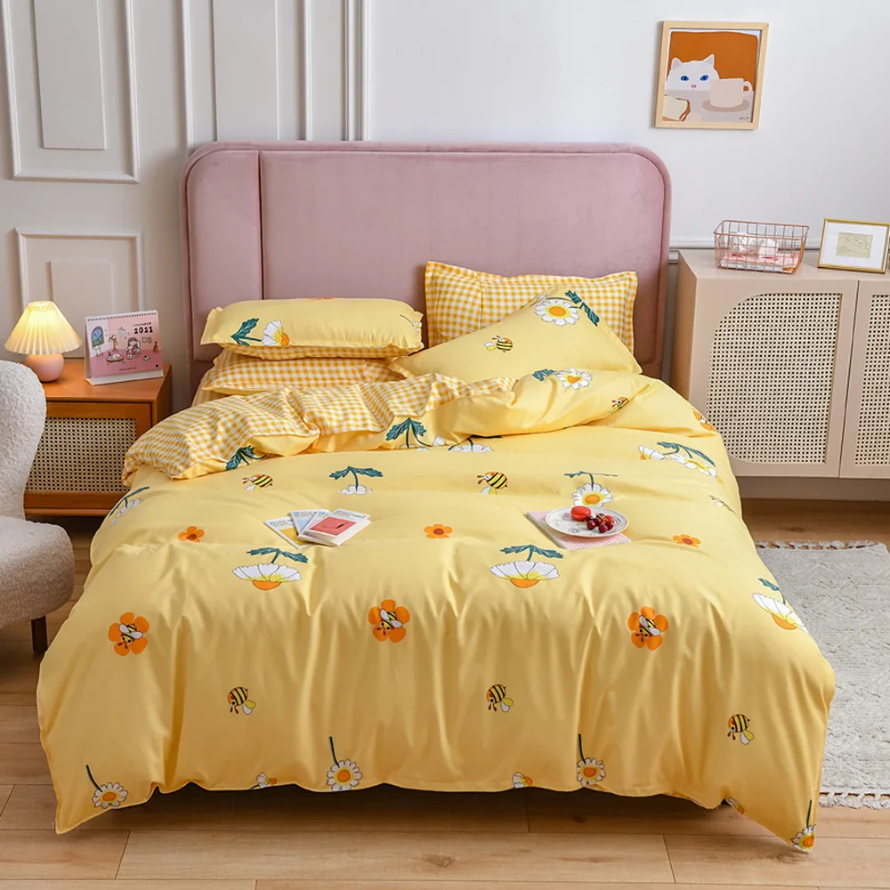 Современная реактивная печать мультфильм милое постельное белье наборы Король