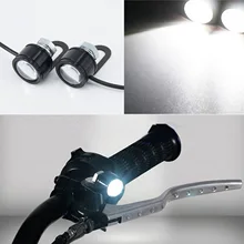 ^#Cheap 2x Motorcycle Spot Fog Light Headlight Waterproof 3 SMD LED Front Head Lamp 12V ^#Cheap 2x Motorcycle Spot Fog Light Headlight Waterproof 3 SMD LED Front Head Lamp 12V