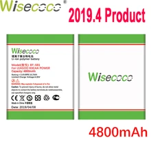 WISECOCO 4800 мАч BT-591 батарея для LEAGOO KIICAA POWER Phone новейшее производство высокое качество батарея+ номер отслеживания