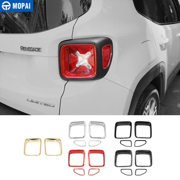 

MOPAI ABS Car Rear Tail Light Lamp Decoration Cover Trim Stickers for Jeep Renegade 2015-2016 Exterior Accessories Car Styling