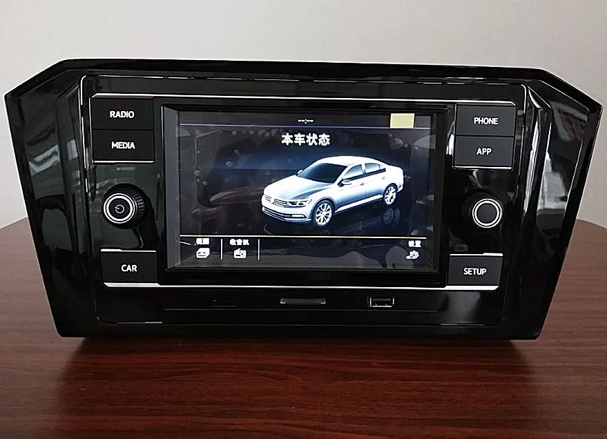 Carplay приложение Carplay MQB 6," автомобиль MIB радио Bluetooth для Passat B8 B8L для игры в гольф, MK7 5GG 035 280D 5GG035280D 5GG 035 280 D - Название цвета: Белый