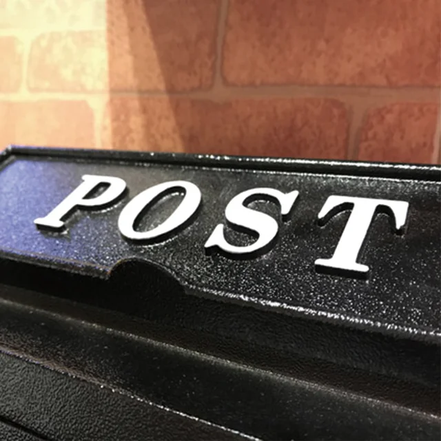 Kültéri Utcai Kerti Újság Bejegyzés Levél Doboz Fali Postafiók A Házhoz - Image 6