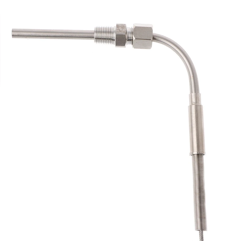 Temperature Sensor-100~1250&deg;C Stainless Steel EGT Temperature Sensors Thermocouple K Type for Motor Exhaust Gas Temp Probe 1m/2m/3m/4m/5m