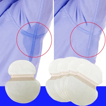 

10pcs Armpits Sweat Pads for Underarm Gasket from Sweat Absorbing Pads for Armpits Dress Linings Disposable Anti Sweat Stickers