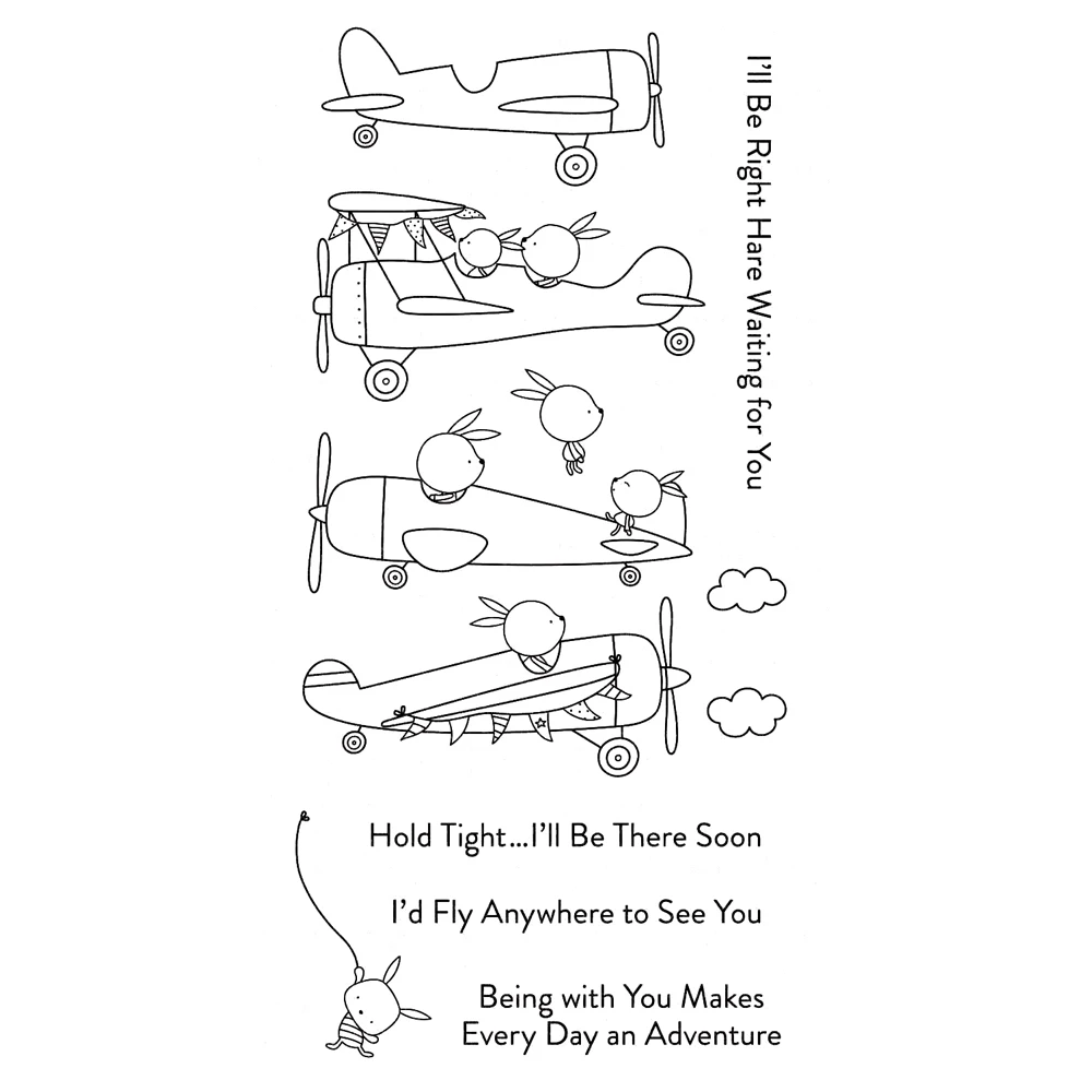 

Transparent Clear Silicone Stamp, Seal for DIY Scrapbooking, Photo Album, Decorative Clear Stamp