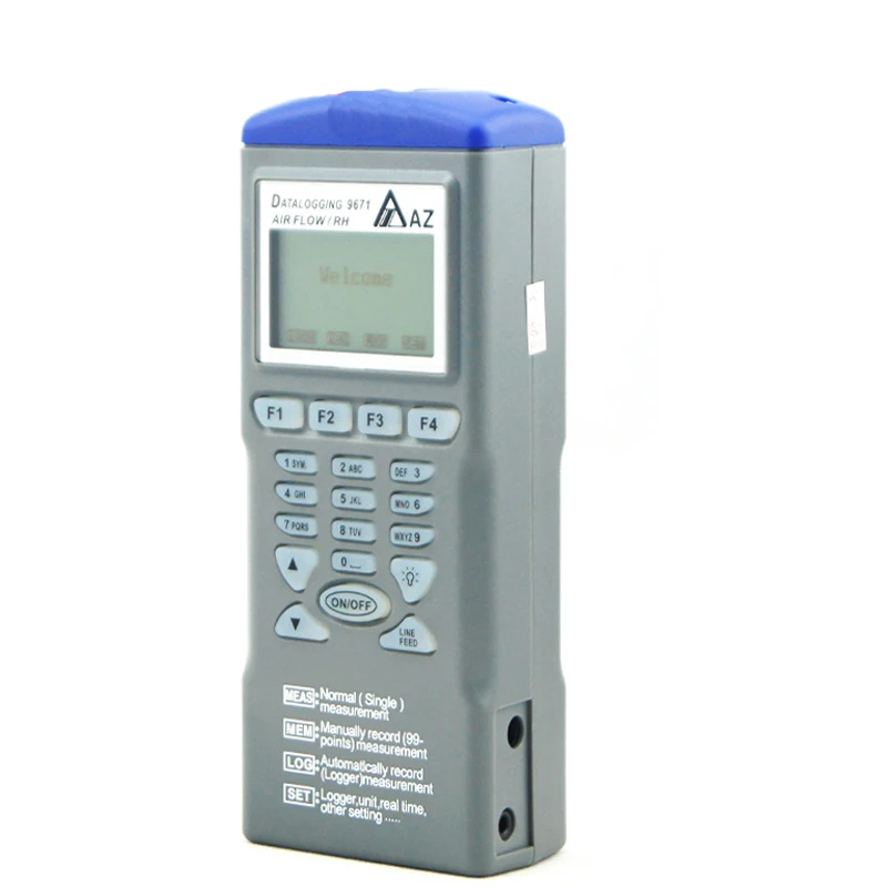 Measurement & Analysis Instruments Tools AZ9671 Anemometer Logger Air