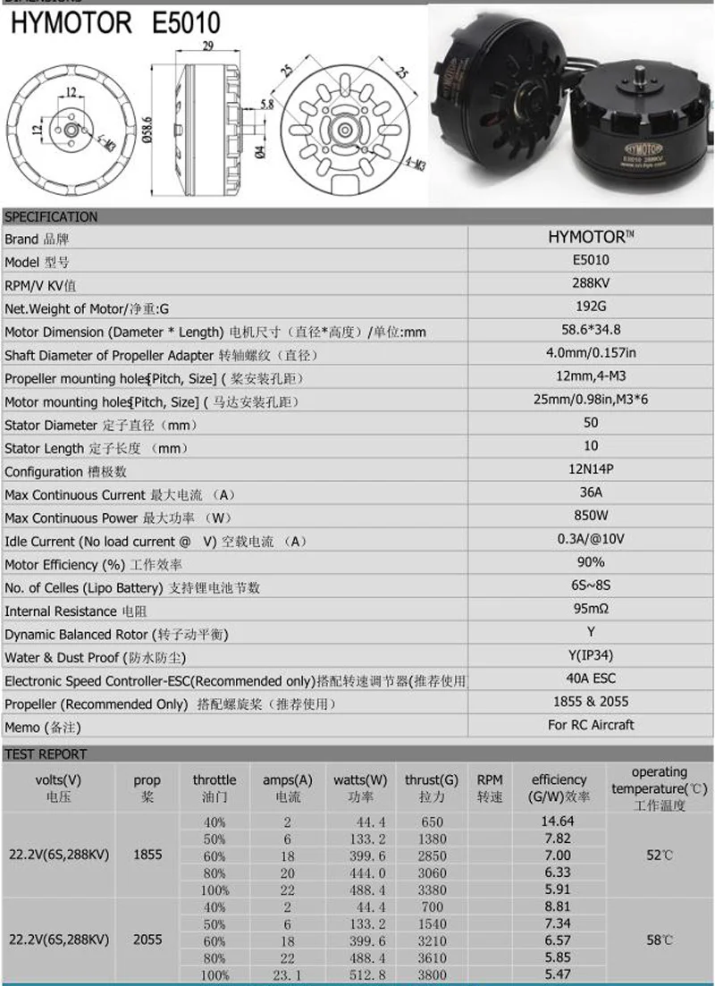 1 шт. U5010 бесщеточный двигатель с фиксированным крылом 268KV 288KV 300KV 340KV 400KV двигатель 6S Lipo 16-19 дюймов Опора Запчасти для RC завод БПЛА Дрон