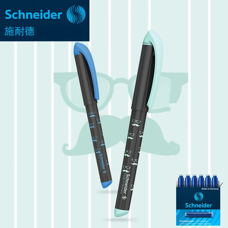 Schneider Electric Invisible Easy, Plaid Voice Fountain Pen 0.5 Mm New Style New