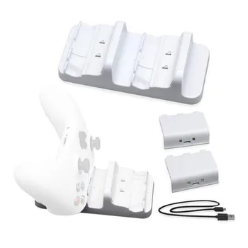 

2pcs/set Universal Rechargeable Batteries With Dual Charging Dock Controller Chargers For XBOX ONE Rechargeable Battery Pack