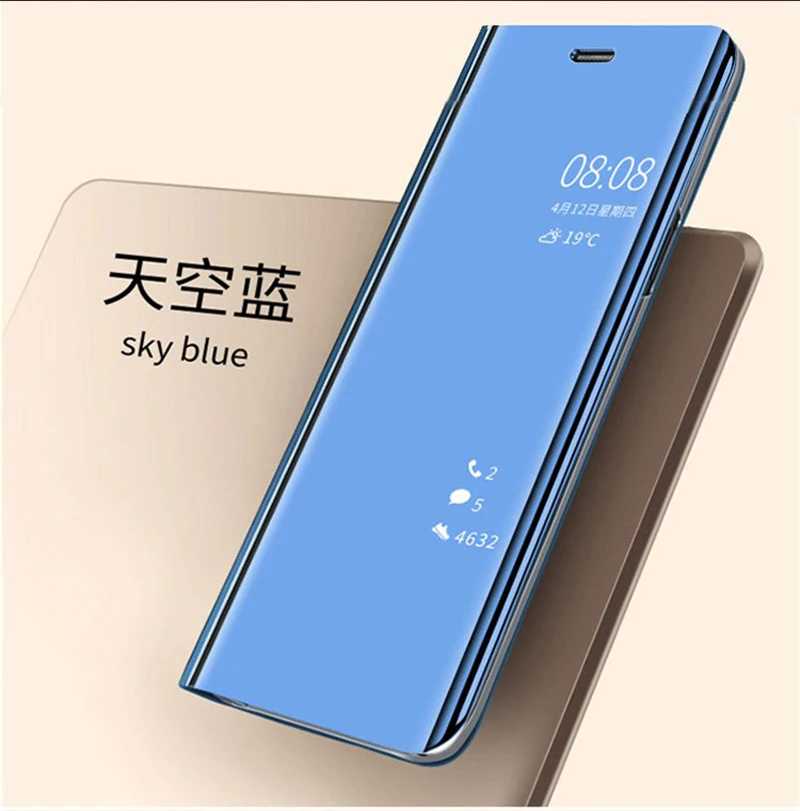 Смарт mi rror флип чехол для mi Xiao mi A3 CC9 CC9E 9 9T Pro A2 8 SE Lite Max 3 Pocophone F1 чехол для телефона