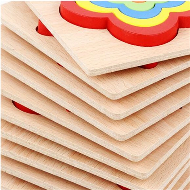 Forma de Geometria Brinquedos de Madeira Placa Cognição Crianças Montessori Brinquedo Educativo Bebê Aprendizagem Jogo Tijolos Brinquedos 8 Cor e forma