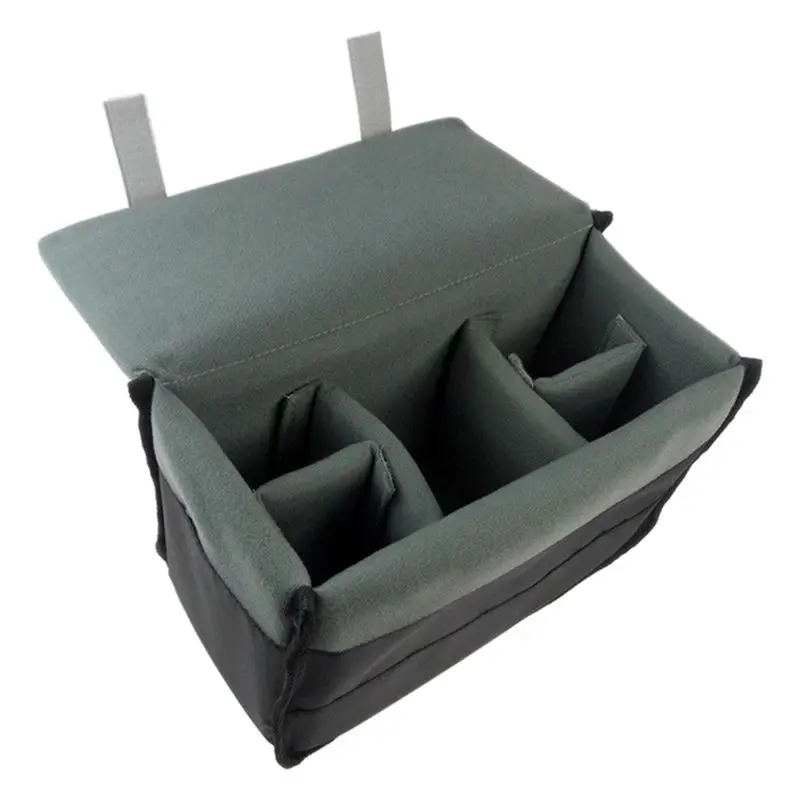 

Padded Protective Bag Insert Liner Case for DSLR Camera, Lens and Accessories Black
