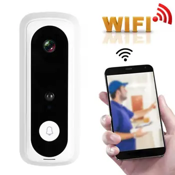 

Smart Wireless Video Doorbell 1080P HD Doorphone Night Waterproof Access System