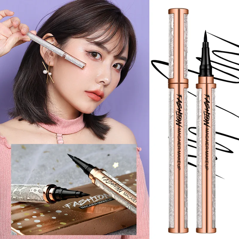 

Mermaid star clear eyeliner pen extremely fine waterproof and sweatproof eyeliner